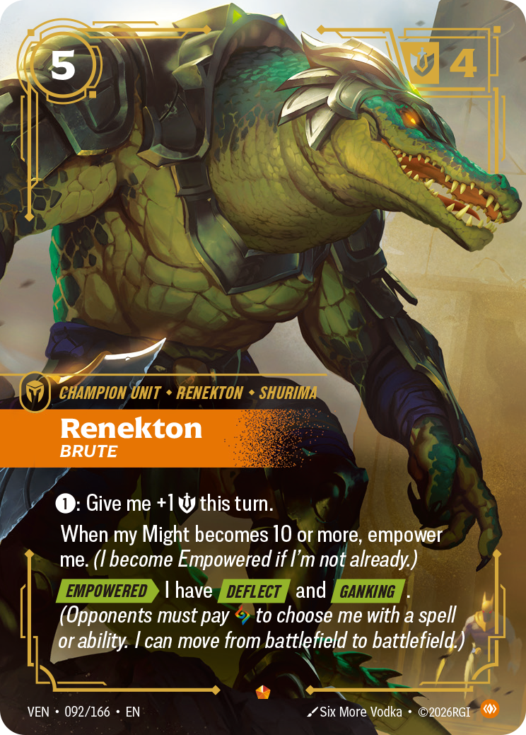 VEN-092/166 Renekton, Brute