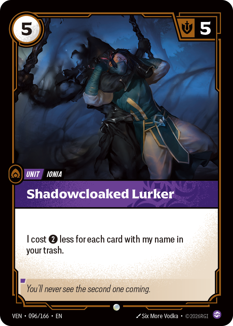 VEN-096/166 Shadowblade Lurker