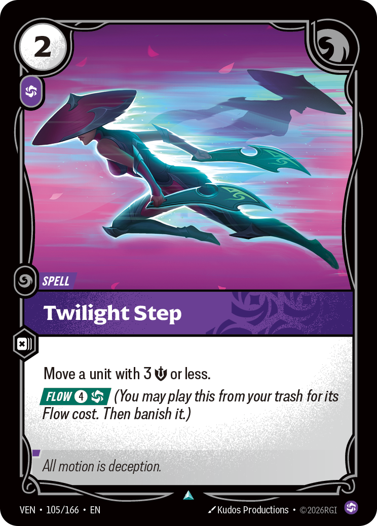 VEN-105/166 Twilight Step (Foiled)