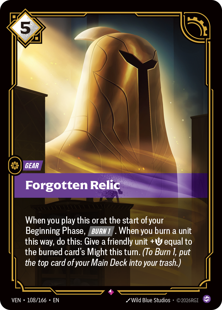 VEN-108/166 Forgotten Relic