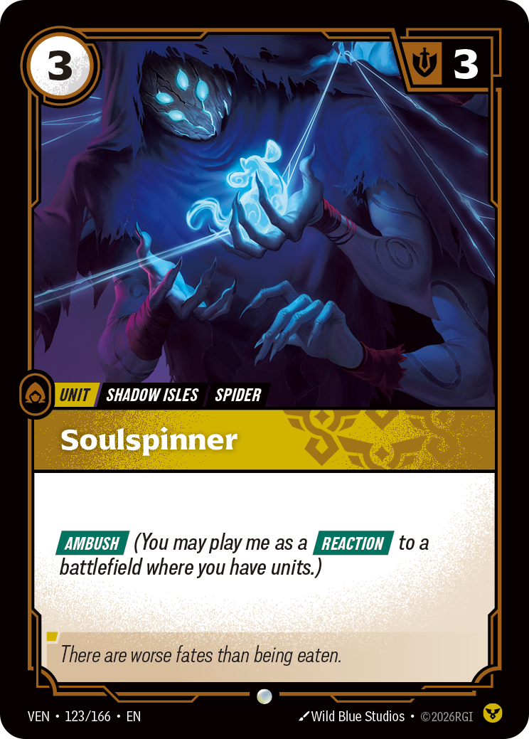 VEN-123/166 Soulspinner (Foiled)