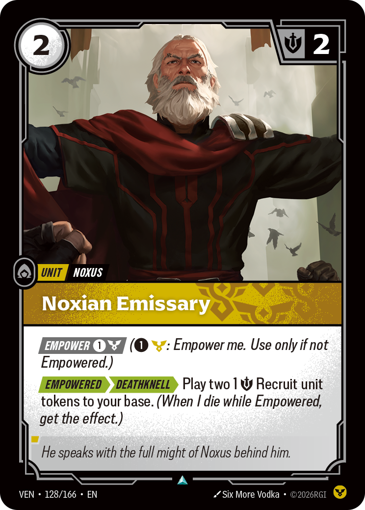 VEN-128/166 Noxian Emissary