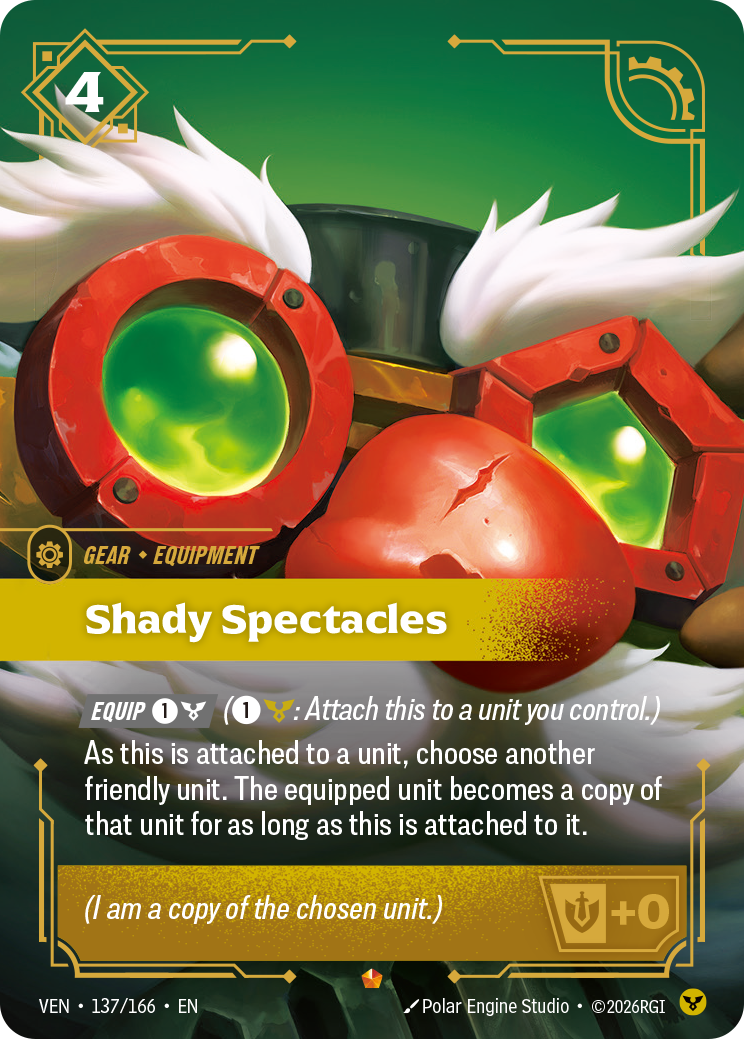 VEN-137/166 Shady Spectacles