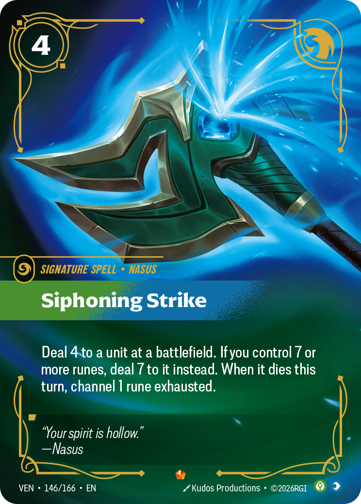 VEN-146/166 Siphoning Strike