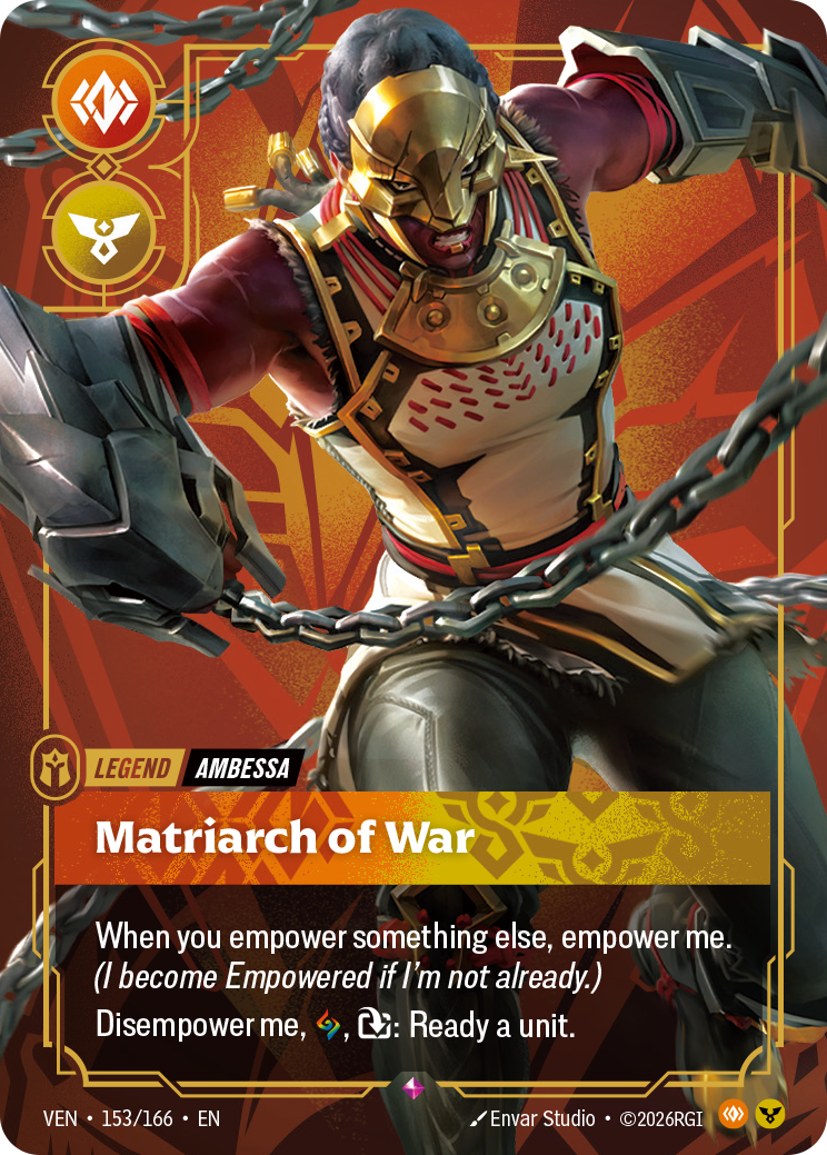 VEN-153/166 Ambessa, Matriarch of War