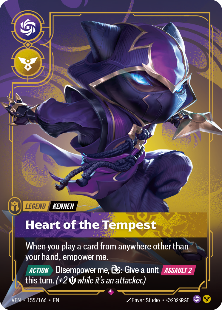 VEN-155/166 Kennen, Heart of the Tempest