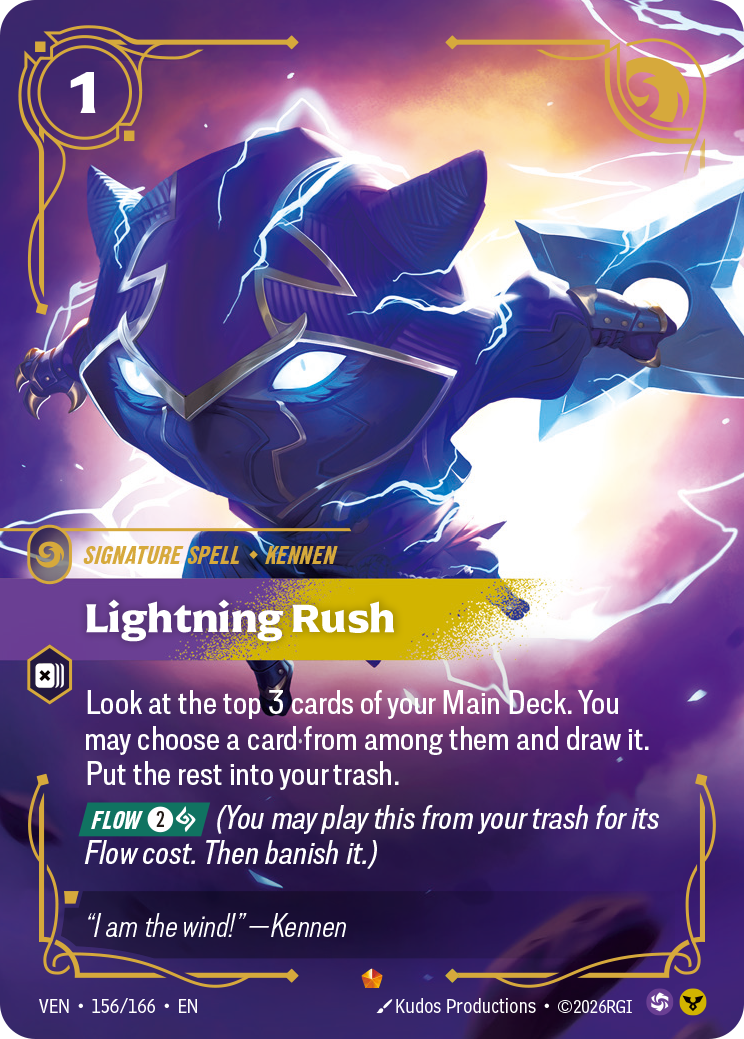 VEN-156/166 Lightning Rush