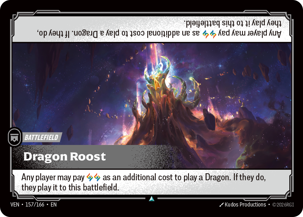 VEN-157/166 Dragon Roost (Foiled)