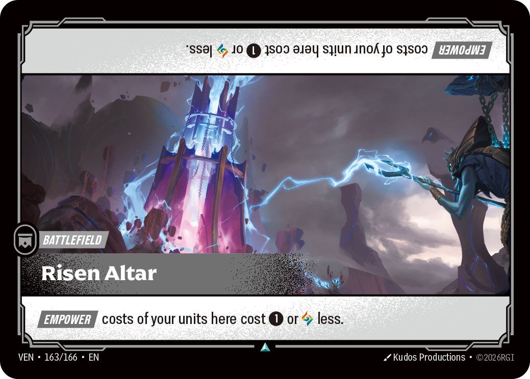 VEN-163/166 Risen Altar (Foiled)