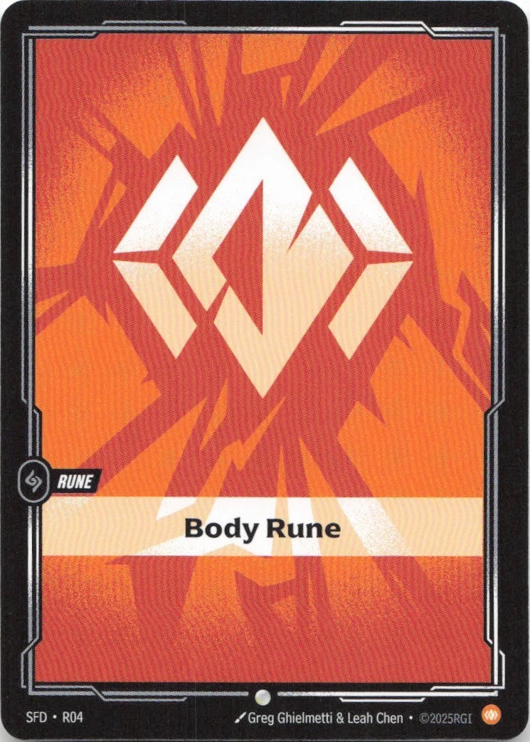 SFD-R04 Body Rune