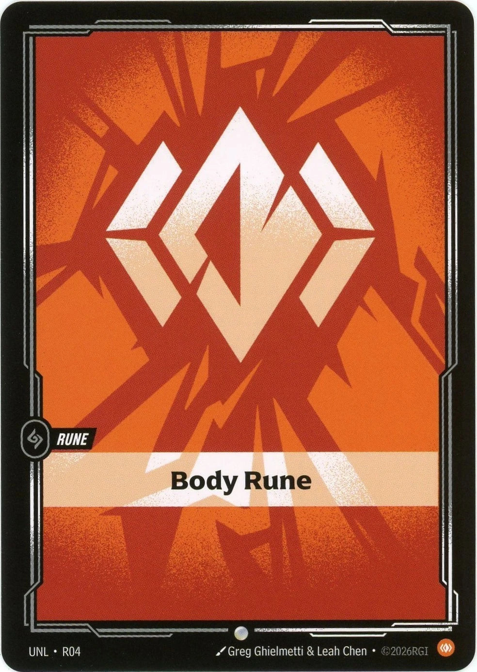 UNL-R04 Body Rune