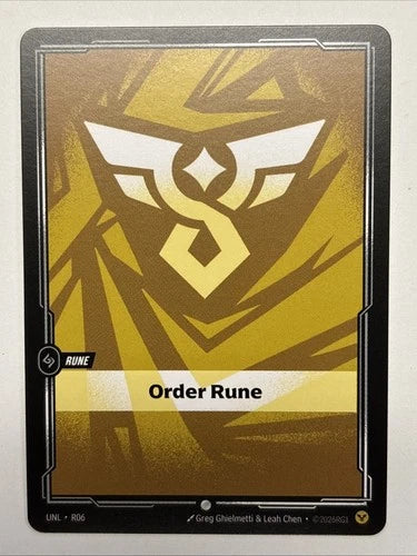 UNL-R06 Order Rune